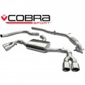 AU30d Cobra Sport Audi TT (Mk2) 2.0 TFSI (2WD) 2006-11 Turbo Back Package (De-Cat)